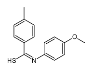 N-(4-methoxyphenyl)-4-methylbenzenecarbothioamide Structure