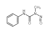 Urea,N-methyl-N-nitroso-N'-phenyl-结构式