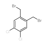 Benzene,1,2-bis(bromomethyl)-4,5-dichloro-结构式