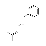 3-methylbut-2-enoxymethylbenzene Structure