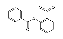 S-(2-nitrophenyl)benzenecarbothiolate Structure