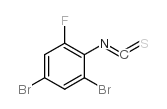 2,4-DIBROMO-6-FLUOROPHENYL ISOTHIOCYANATE Structure