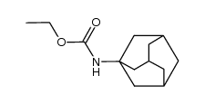 1-(ethoxycarbonylamino)adamantane Structure