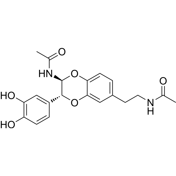 N-Acetyldopamine dimer-1结构式