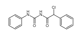 N-(chloro-phenyl-acetyl)-N'-phenyl-urea结构式