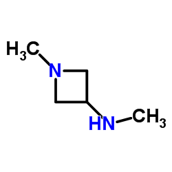 1-甲基-3-(甲氨基)氮杂环丁烷结构式