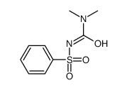 3-(benzenesulfonyl)-1,1-dimethylurea Structure