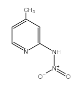 N-(4-甲基吡啶-2-基)硝酰胺结构式