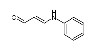 β-anilinoacrolein Structure