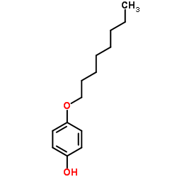 4-正辛氧基苯酚结构式