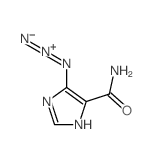 1H-Imidazole-4-carboxamide,5-azido- Structure