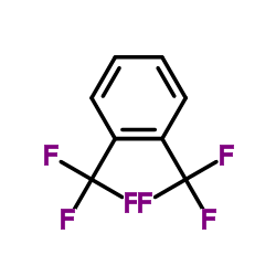 1,2-双(三氟甲基)苯结构式