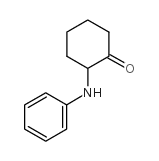 2-anilinocyclohexan-1-one Structure