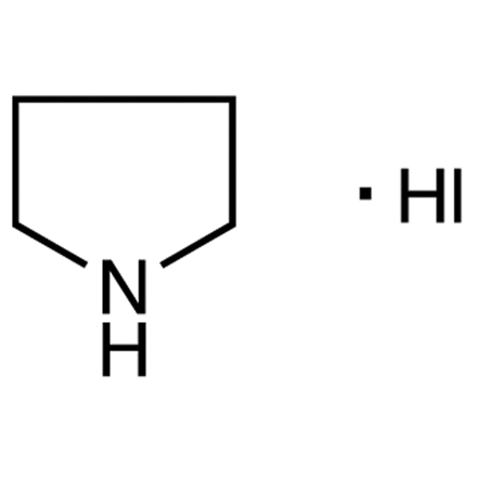 Pyrrolidine Hydriodide Structure