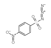 4-Nitrobenzenesulfonyl azide Structure