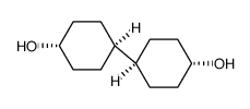 4,4'-e,e-cyclohexylcyclohexanediol structure