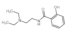 N-[2-(diethylamino)ethyl]-2-hydroxybenzamide Structure