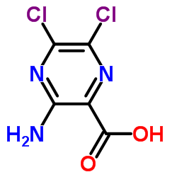 3-氨基-5,6-二氯-吡嗪-2-羧酸图片