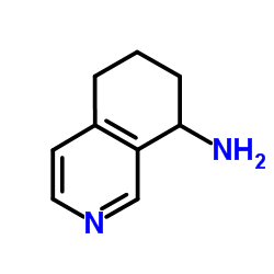 5,6,7,8-四氢异喹啉-8-胺结构式