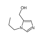 (9ci)-1-丙基-1H-咪唑-5-甲醇结构式