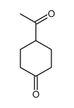 4-Acetylcyclohexanone Structure