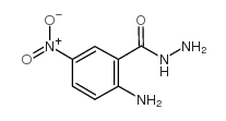 2-氨基-5-硝基苯甲酰肼结构式