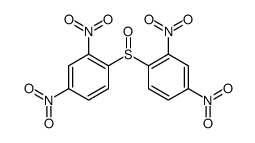 1-(2,4-dinitrophenyl)sulfinyl-2,4-dinitrobenzene Structure