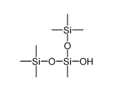 hydroxy-methyl-bis(trimethylsilyloxy)silane Structure