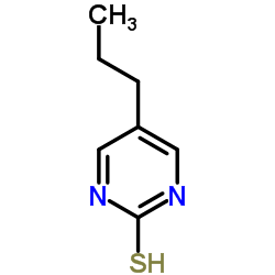 5-Propyl-2(1H)-pyrimidinethione Structure