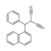 Propanedinitrile,2-(1-naphthalenylphenylmethyl)-结构式