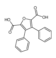 3,4-diphenylfuran-2,5-dicarboxylic acid Structure