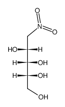 1-Desoxy-1-nitro-D-arabino-pentitol Structure