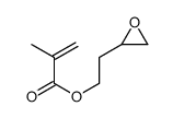 2-(oxiran-2-yl)ethyl 2-methylprop-2-enoate结构式