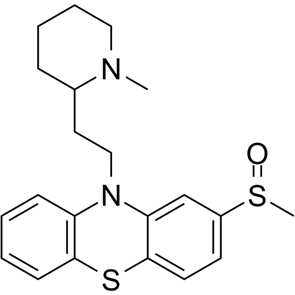 Mesoridazine structure