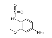 N-(4-amino-2-methoxyphenyl)methanesulfonamide(SALTDATA: FREE)结构式