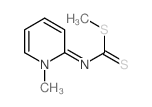 Carbamodithioic acid,(1-methyl-2(1H)-pyridinylidene)-, methyl ester (9CI)结构式