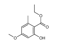 Ethyl everninate Structure