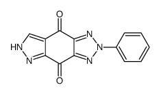 2-phenyl-5H-pyrazolo[3,4-f]benzotriazole-4,8-dione结构式
