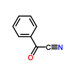 Benzoyl cyanide Structure