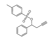 toluene-4-sulfonic acid 1-phenyl-but-3-ynyl ester Structure