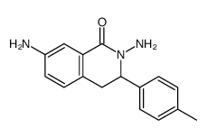 2,7-diamino-3-(4-methylphenyl)-3,4-dihydroisoquinolin-1-one结构式