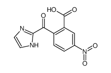 2-(1H-imidazole-2-carbonyl)-5-nitrobenzoic acid结构式