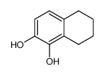 1,2-dihydroxy-5,6,7,8-tetrahydronaphthalene Structure