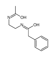 N-(2-acetamidoethyl)-2-phenylacetamide结构式