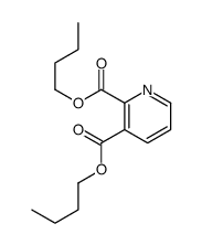 dibutyl pyridine-2,3-dicarboxylate Structure