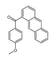anthracen-1-yl-(4-methoxyphenyl)methanone Structure