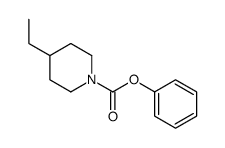 phenyl 4-ethylpiperidine-1-carboxylate Structure
