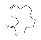 9-癸烯-1-醇丙酸酯结构式