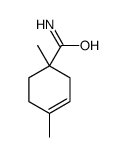 1,4-Dimethyl-3-cyclohexene-1-carboxamide Structure