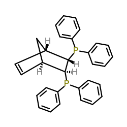 (2S,3S)-(+)-2,3-Bis(diphenylphosphino)bicyclo[2.2.1]hept-5-ene structure